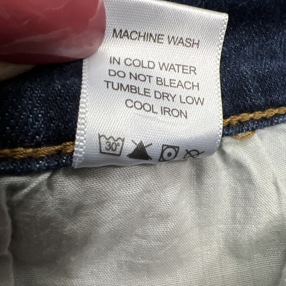 Judy Blue Relaxed Fit Women Size 14W Stretch High Rise Tummy Control Denim Jeans - Picture 12 of 14